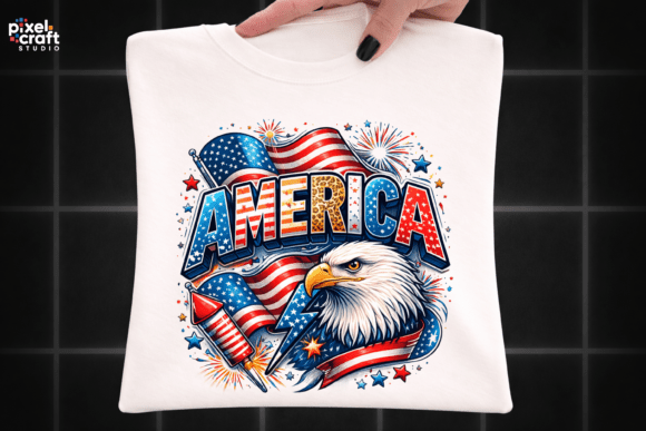 America Patriotic Eagle PNG: Bold Graphics for Impactful Designs