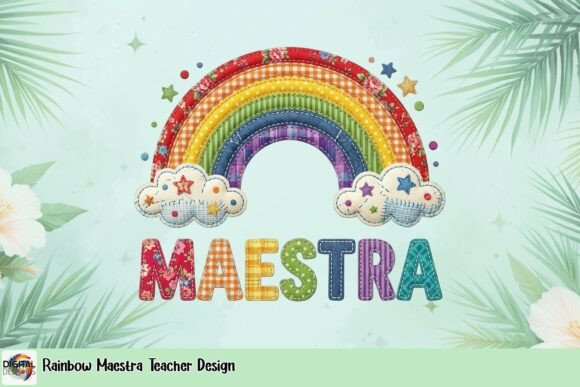 Celebrate Educators with the Rainbow Maestra Teacher Design