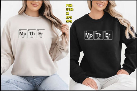 Celebrate Mom with a Modern Periodic Table T-Shirt