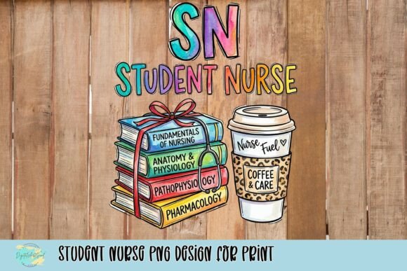 Celebrate Nursing Students: A Vibrant PNG Design for Projects
