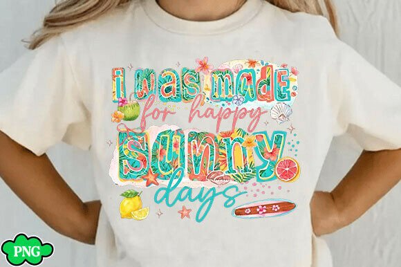 Crafting Sunshine: The Retro Happy Shirt Sublimation Design
