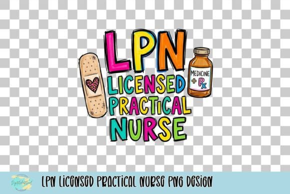 Designing with Heart: The LPN Licensed Practical Nurse PNG