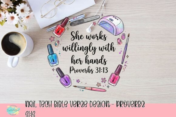Empowering Nail Techs: The Proverbs 31:13 Design