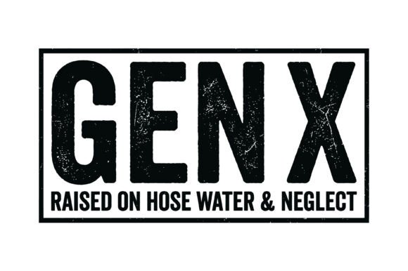 Gen X Raised on Hose Water Design: A Nostalgic Typeface for Modern Projects