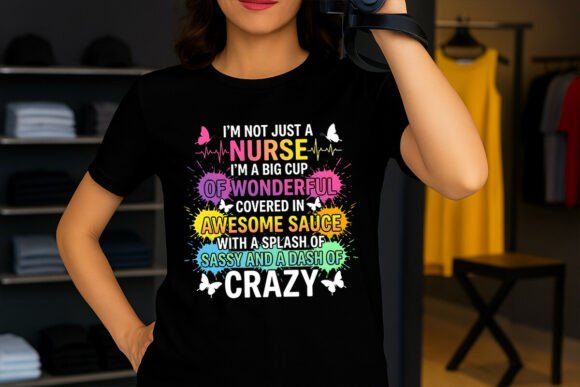 Nurse Awesome Sauce: A Playful Design for Bold Professionals