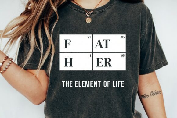 Periodic Table Design PNG: The Father Element for Modern Projects